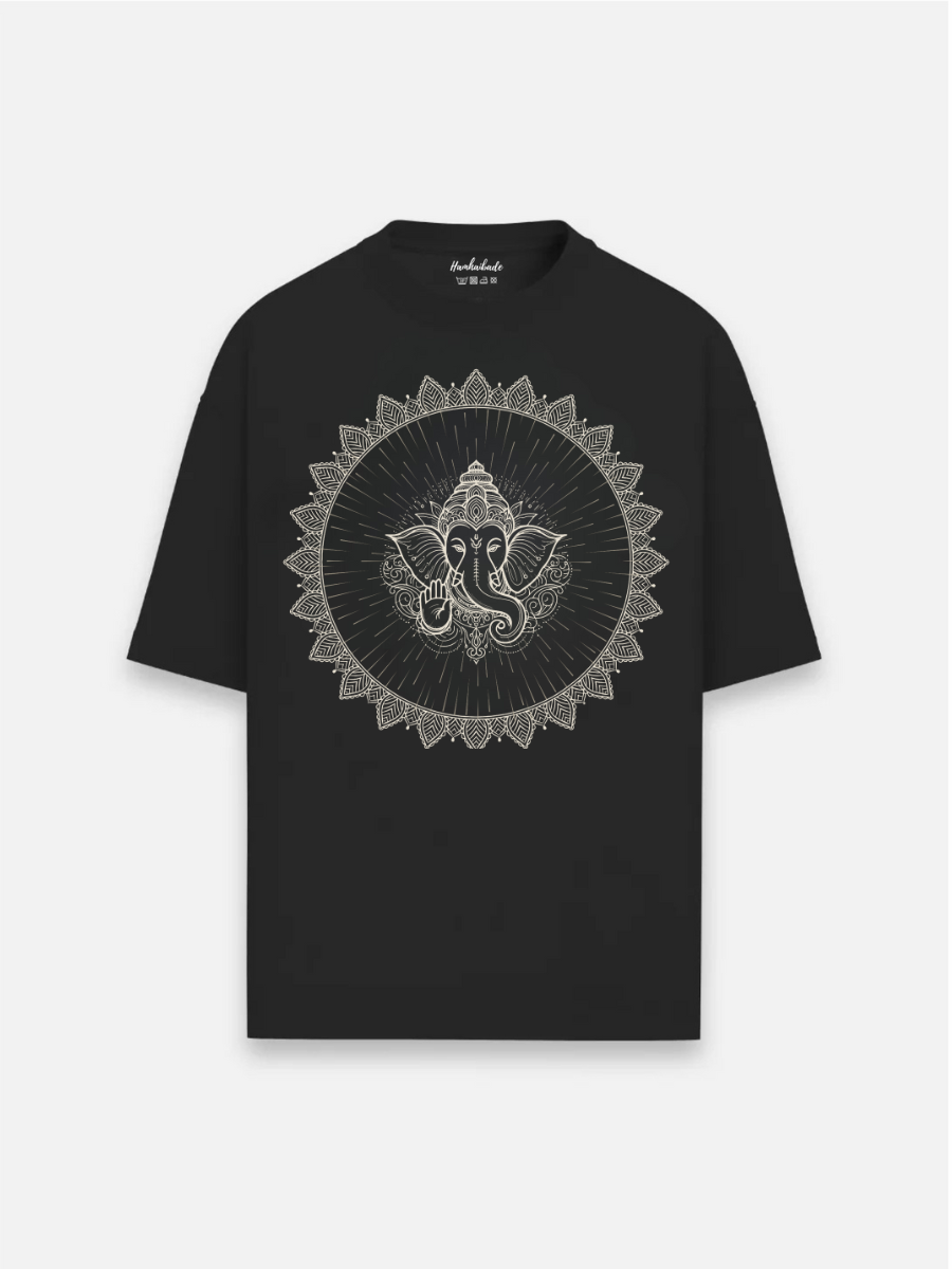 Indian Hindu God Oversized Graphic t shirt