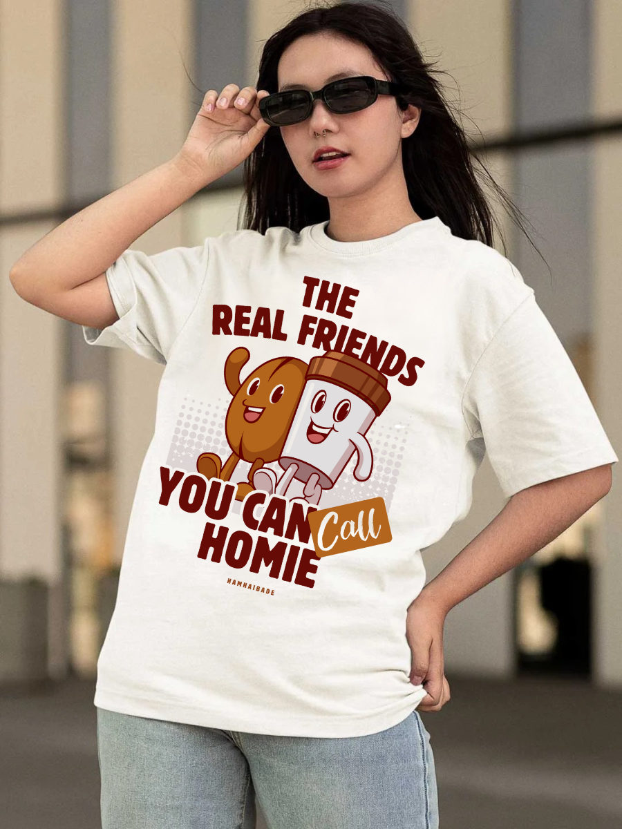 The Real Friends Oversized Graphic t-shirt
