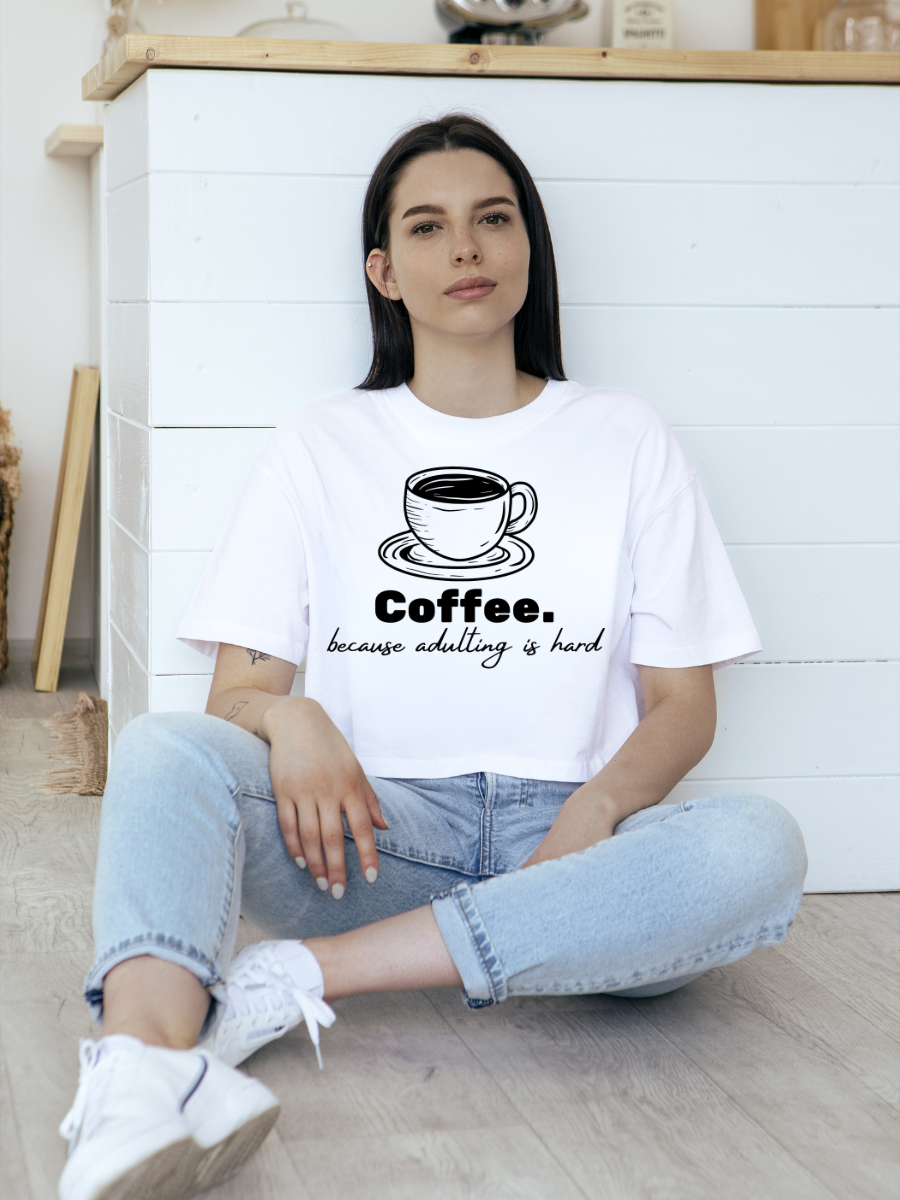 Coffee Oversized Graphic t shirt