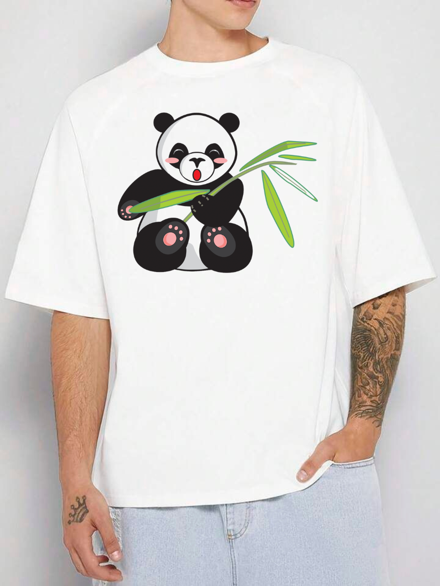 Panda Oversized Graphic t-shirt