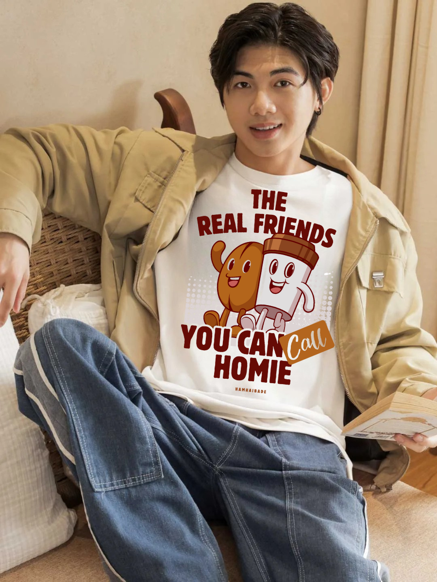 The Real Friends Oversized Graphic t-shirt