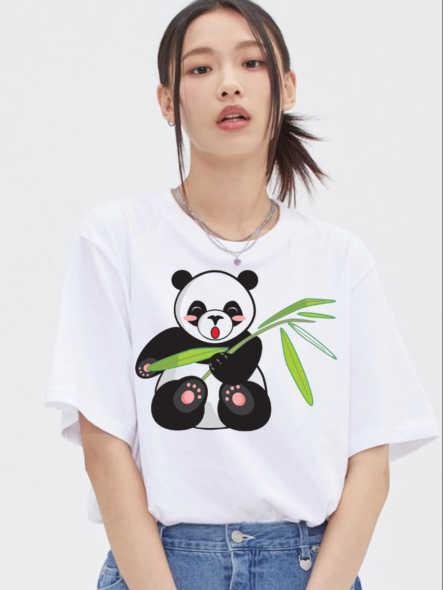 Panda Oversized Graphic t-shirt