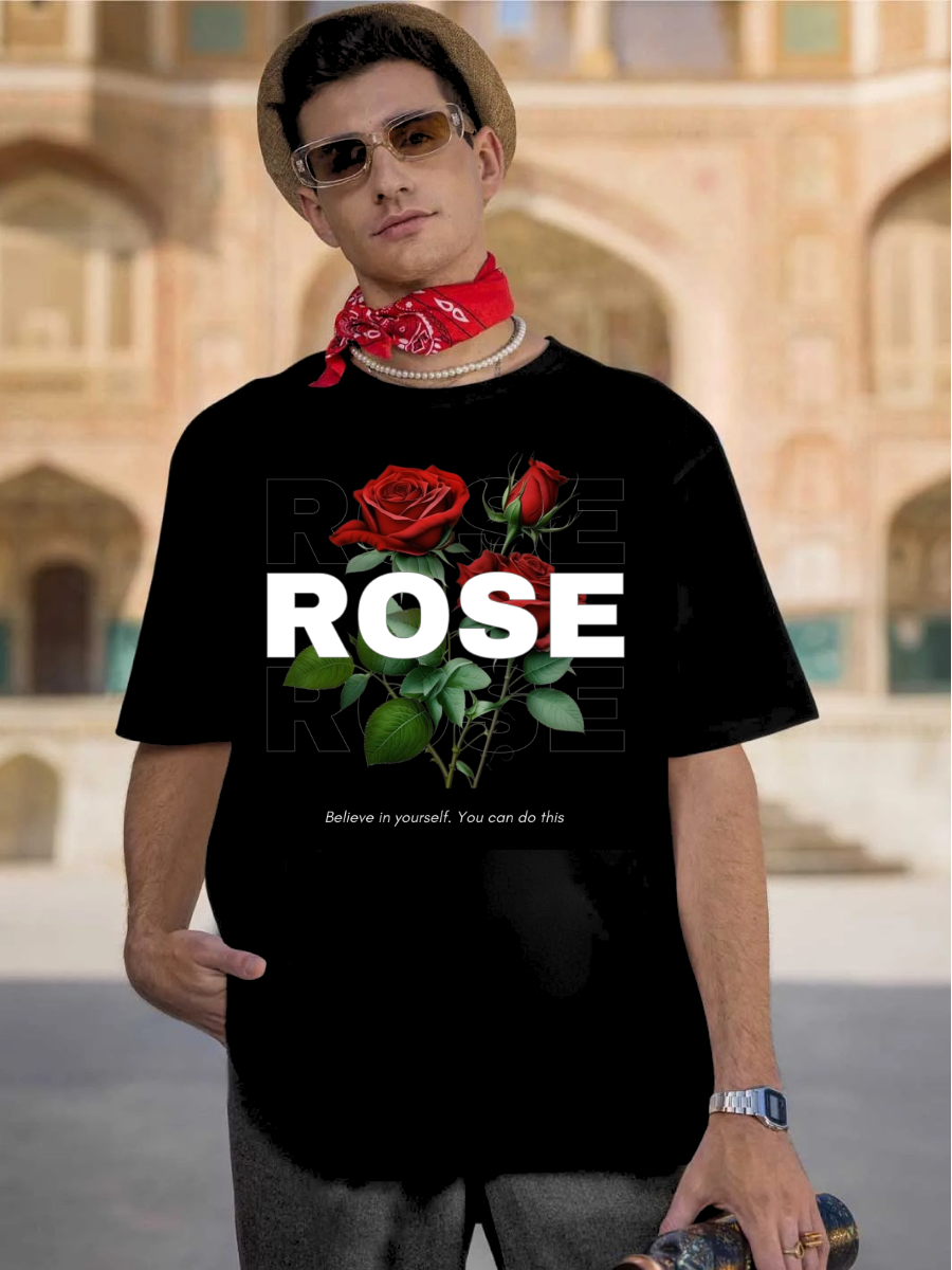 Belive in yourself Oversized Graphic t shirt