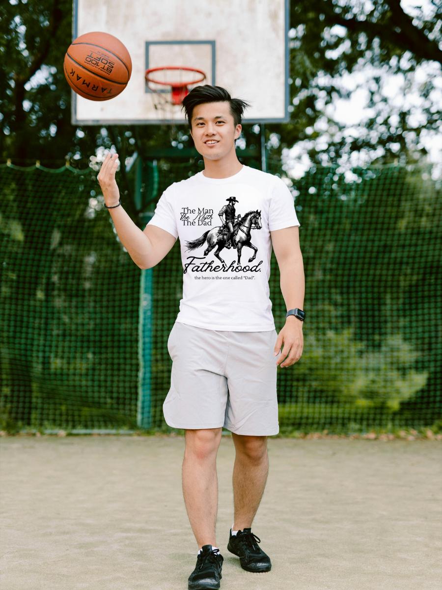 Fatherhood Oversized Graphic t shirt