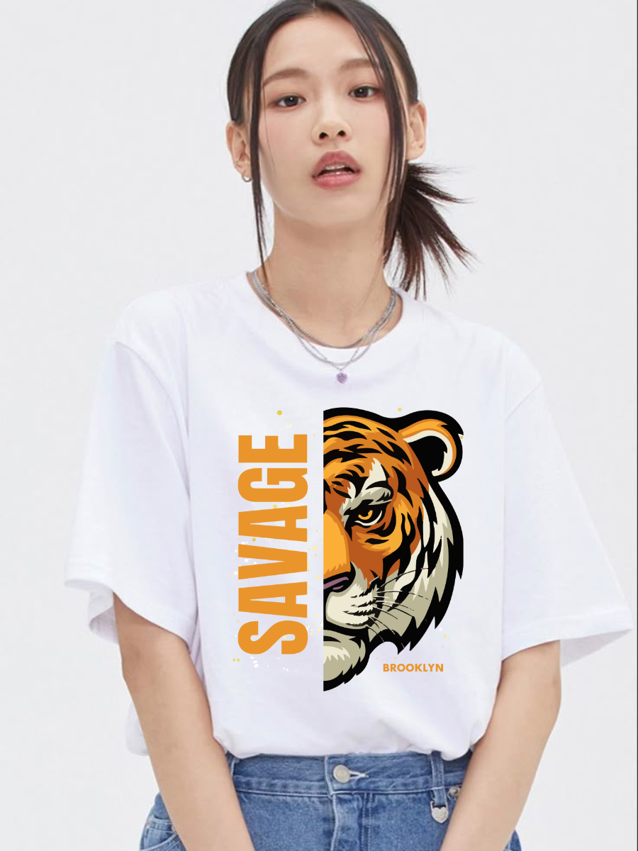 Tiger Oversized Graphic t-shirt