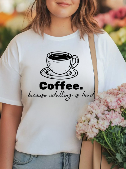 Coffee Oversized Graphic t shirt