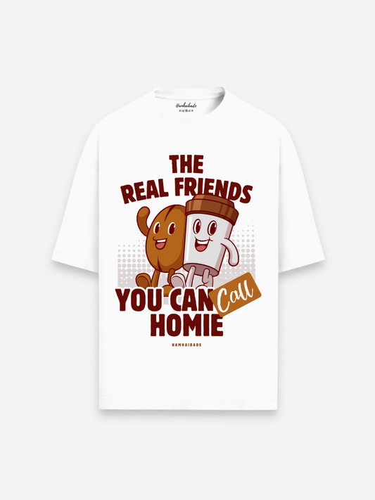 The Real Friends  Oversized Graphic t-shirt