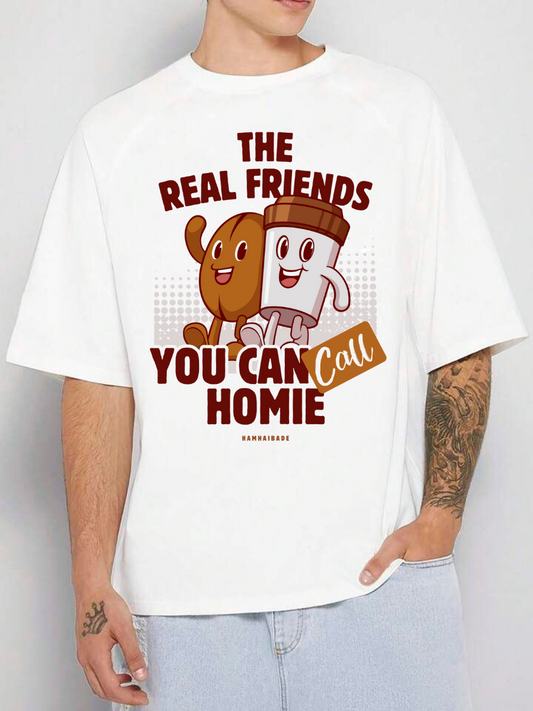 The Real Friends  Oversized Graphic t-shirt