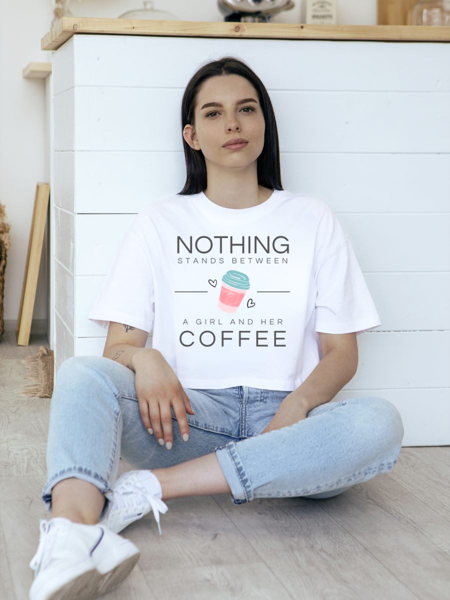 Nothing Coffee Oversized Graphic t shirt