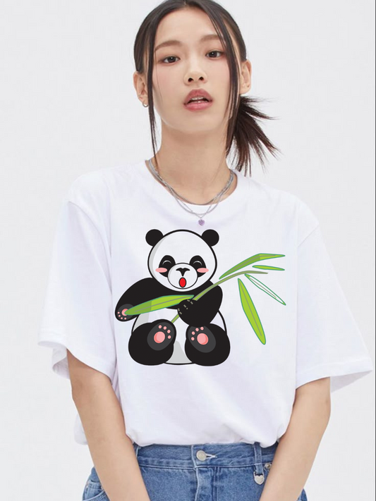Panda Oversized Graphic t-shirt