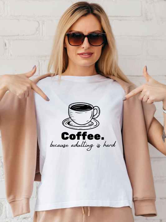 Coffee Oversized Graphic t shirt