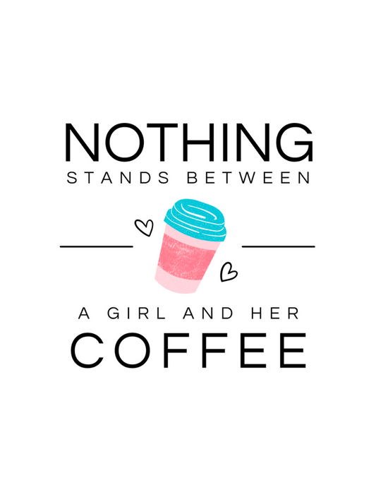 Nothing Coffee Oversized Graphic t shirt